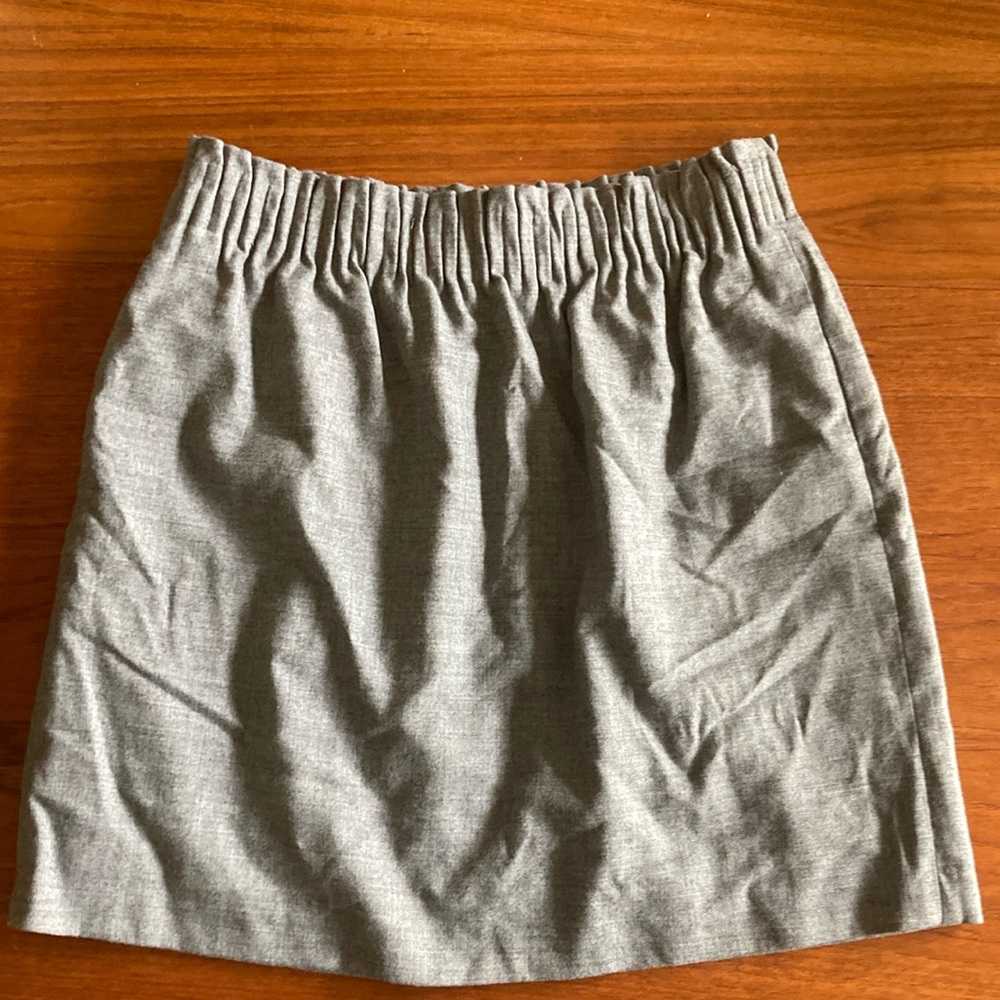 J. Crew Wool Paperbag Sidewalk Skirt - Picture 4 of 7